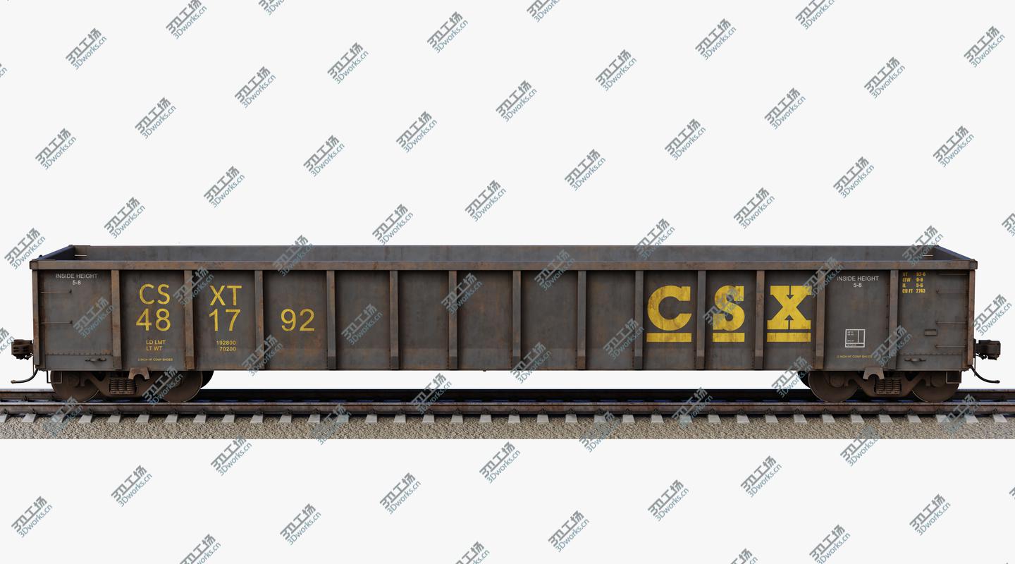 images/goods_img/2021040162/Coal Gondola Open Top Car E534 3D/5.jpg